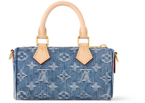 lv soeedy nano|lv nano speedy denim.